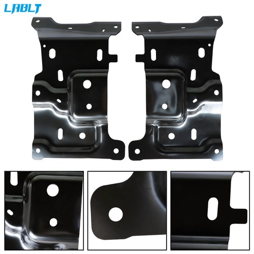 LABLT Front Bumper Mounting Plate Driver Passenger Pair For 2018-2020 Ford F150 - Foto 9 di 10