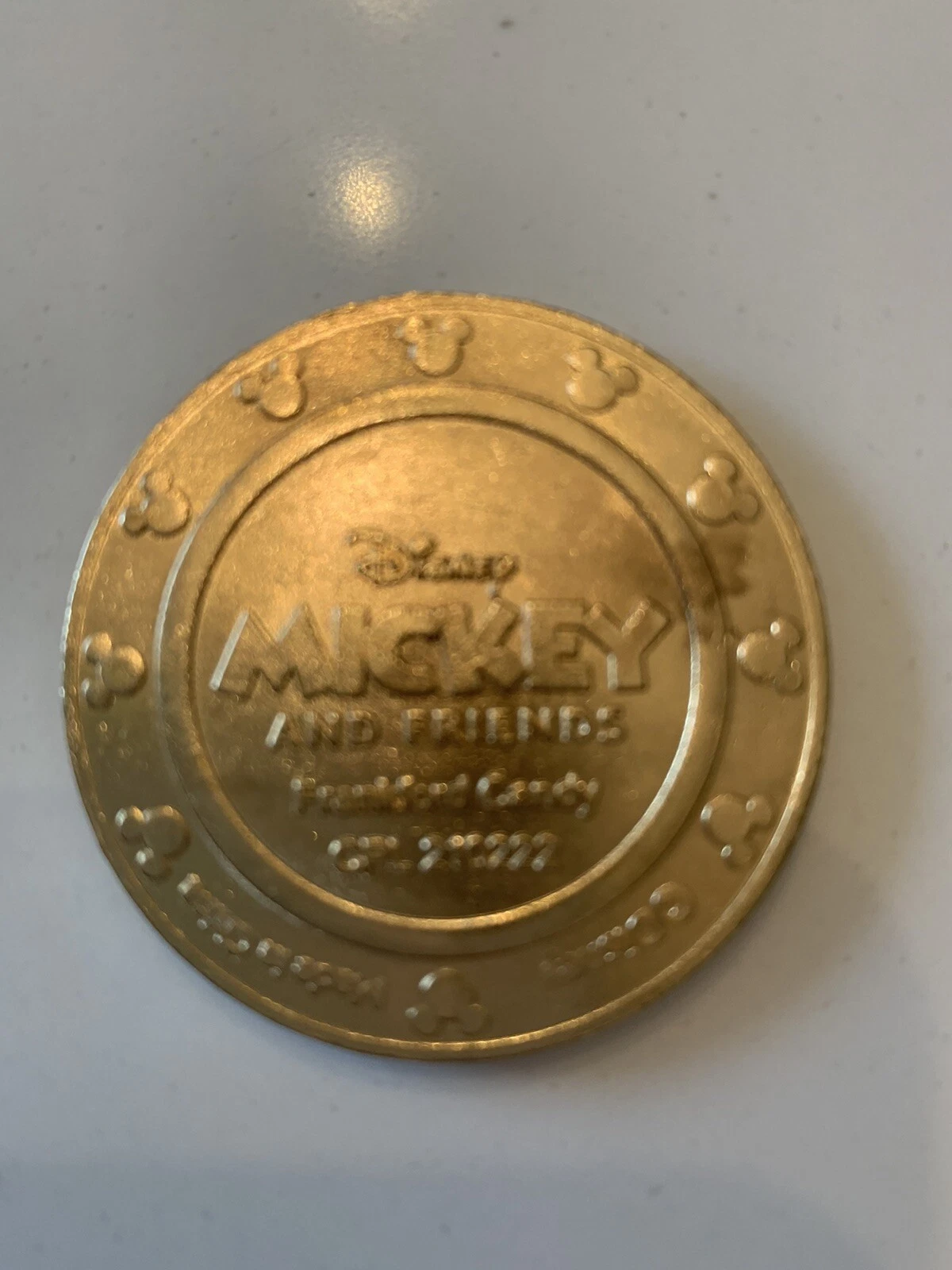 새로운 디즈니 미키 마우스 원더 메이츠 메탈 코인 미니 마우스 핑크 배경-Freehip.co.kr