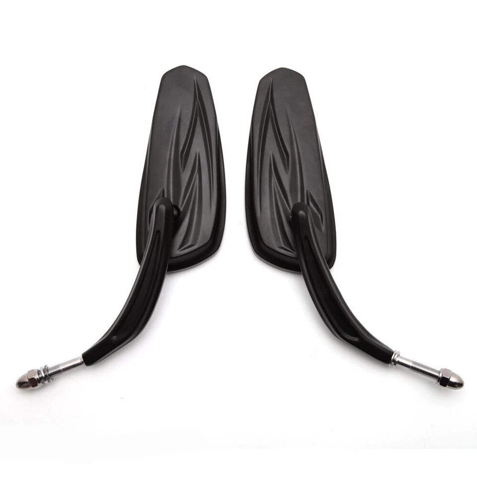 For Harley Davidson Street Glide Road King Special Motorcycle Side Mirrors Black — 第 2/4 张图片