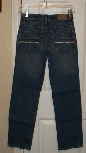 Buffalo by David Bitton Kids Sz 12 5-Pocket Blue Jean 26" x 27" - Picture 2 of 4