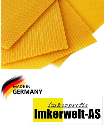 Mittelwände 1kg  verschidene Größen Seuchenfrei mit Analysenzertifikat