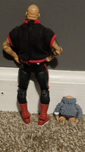 wwe GEORGE THE ANIMAL STEELE ELITE LEGENDS SERIES 4 figure MATTEL wrestling - Picture 2 of 2