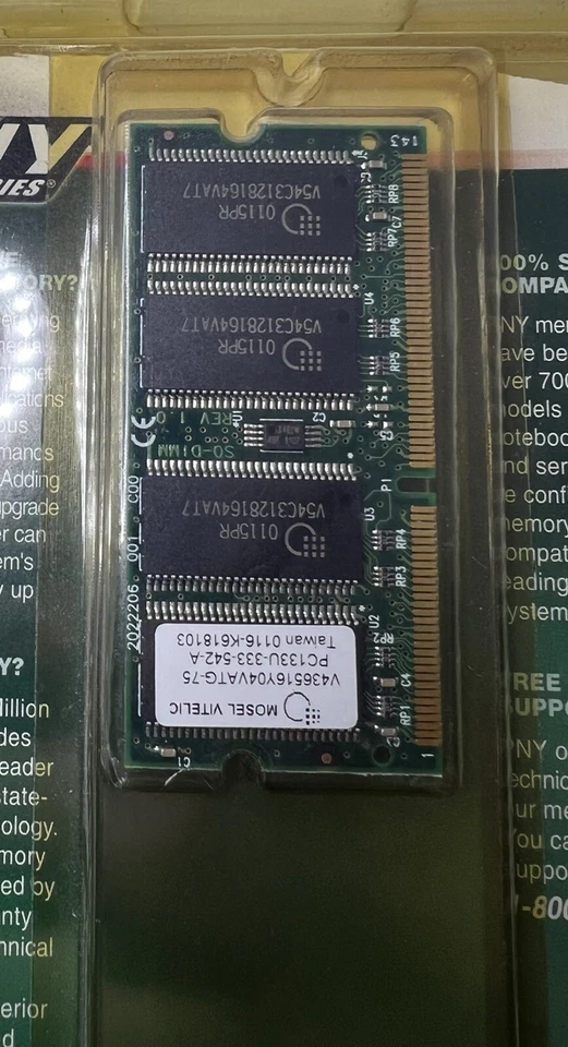 PNY Technologies Memory Master Upgrade Kit 256MB100 Computer Desktop - Image 3 of 3