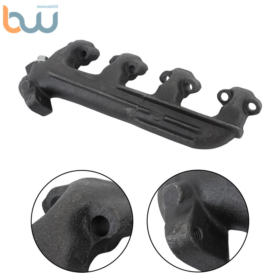 Colector de escape lateral del pasajero para camioneta Ford F-150 F-250 F-350 1986-1996 5,0 L Foto 3 de 4