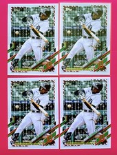 Lot Of (4) 2021 Topps Baseball Holiday Base Set #101 Akil Baddoo RC Tigers