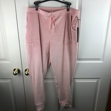 New NWT Women's House of Harlow 1960 Jogger Sweatpants Pink XL