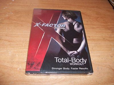(3) X Factor Total Body Workout Explosion Abs by Weider (DVDs 2009) Fitness NEW