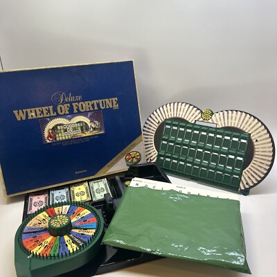 Vintage 1986 Deluxe Wheel of Fortune Game Tv Show | eBay