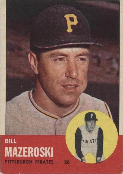 1963 Topps - Bill Mazeroski #323 - 1 of 1