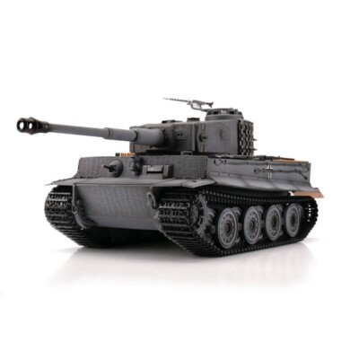 1/16 Torro German Tiger I Late Version RC Tank Airsoft 2.4GHz Hobby Edition Gray