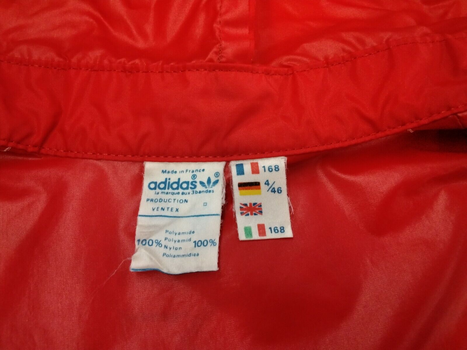 Adidas 1970's Tracksuit Women's Large Red Vintage… - image 6