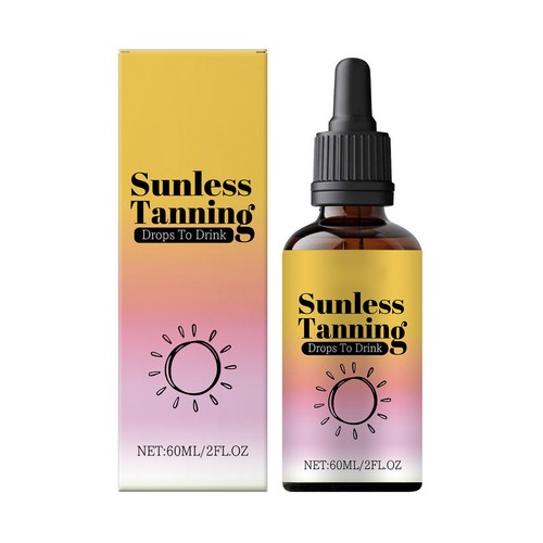 60ml Sunless Tanning Drops To Drink, Drinkable Sunless Tanning Drops, Oral Drink - Picture 17 of 20