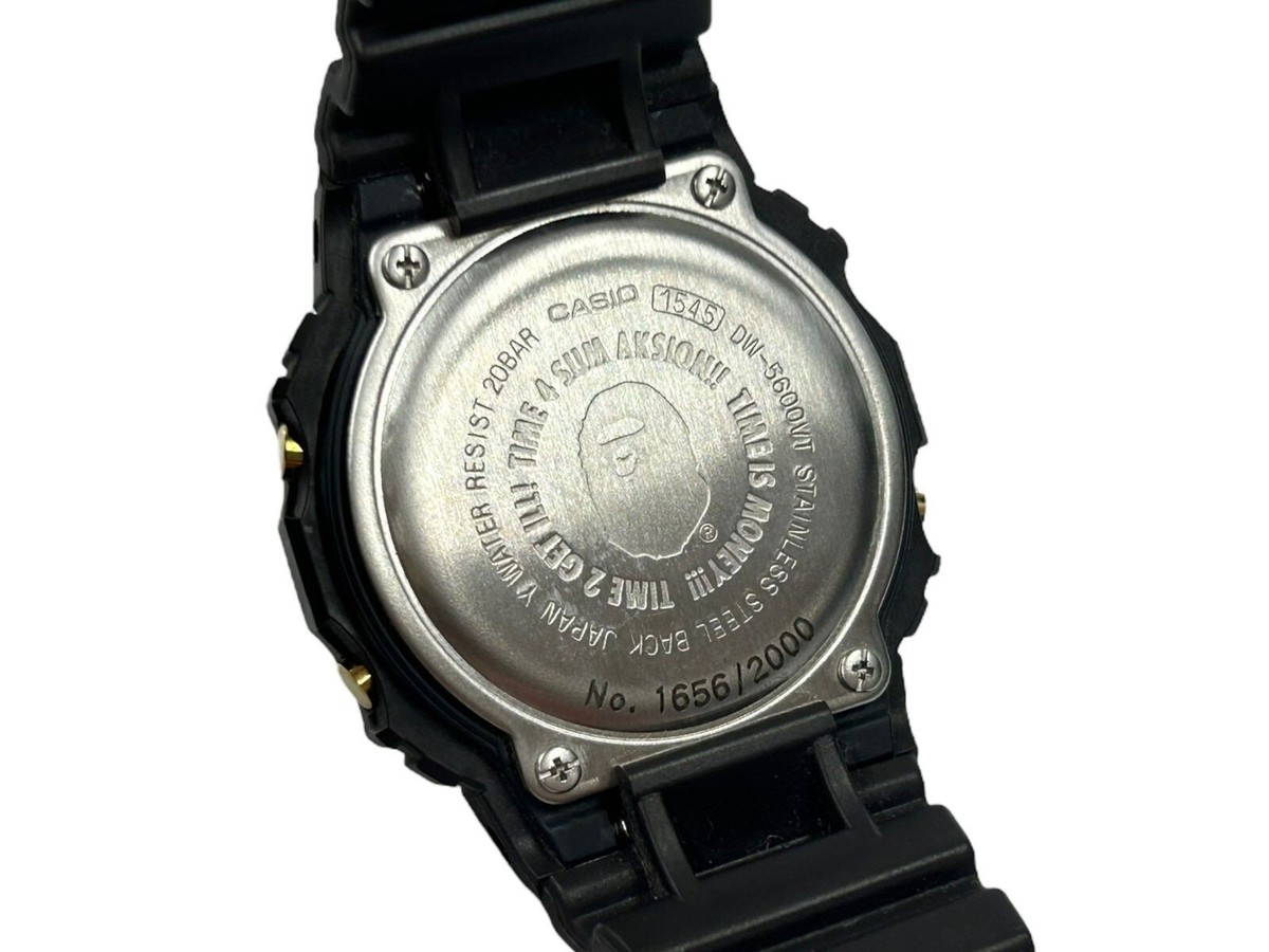 CASIO G-SHOCK A BATHING APE collaboration DW-5600VT digital CASIO G-SHOCK A BATHING APE collaboration DW-5600VT digital