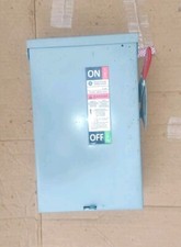GE TGN3322R General Duty Safety Switch 60 Amp Non-fusible 3 Pole 240VAC / 250VDC