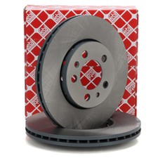 febi Bremsscheiben Ø 256mm für VW GOLF 4 POLO 4 5 AUDI A1 8X A2 A3 8L1 vorne