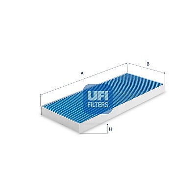 UFI 34.156.00 Innenraumfilter Pollenfilter FüR Fiat Peugeot CitroËN Lancia-image
