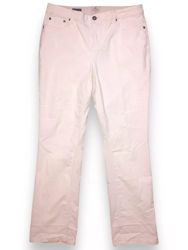 St. John's Bay Pants Women's 12 Beige Corduroy Straight Trouser Slacks Ladies - Bild 1 von 8