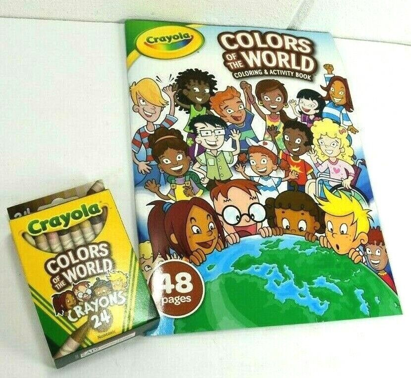 Crayola Colors of the World Coloring & Activity Book With Pack O