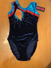 Pheonix tank leotard by Eurotard-Navy Adult size xs and s