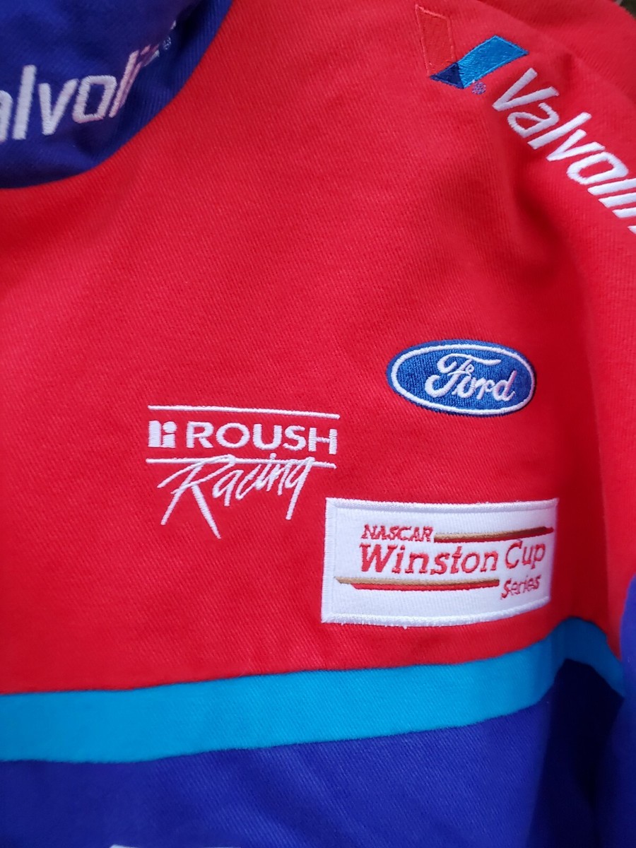 マークマーティン　レーシングジャケット Mark Martin #6 Valvoline Racing Race Jacket Mens Size XL
