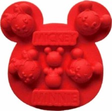 Mickey Mouse Silicone Baking Pan Ice Cube Tray Muffin Chocolate Jelly Soap Mold