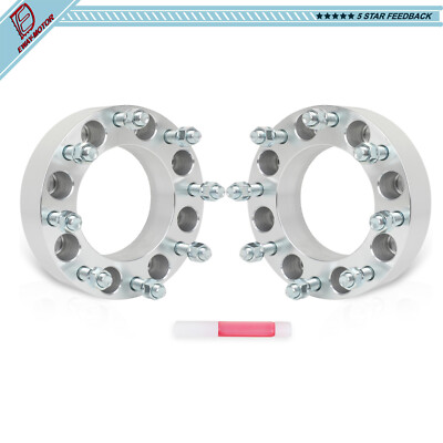 DCVAMOUS 12mm 8x6.5 8x170 8x180 Wheel Spacers Compatible With Chevy Ford Dodge 8 Lug, 2pc 1/2" Universal Wheel Spacer For F250 F350 Super Duty - View #9