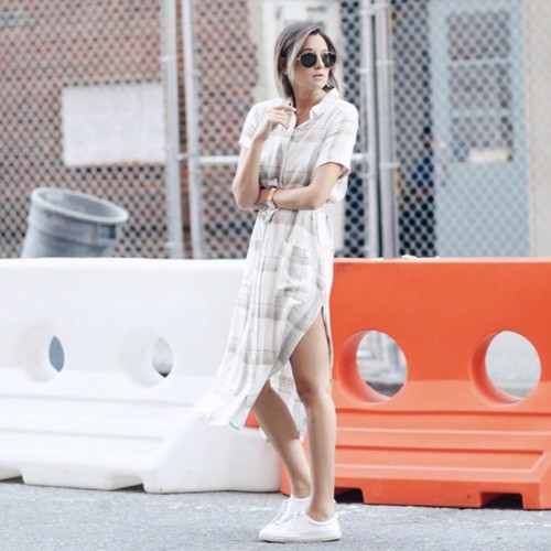 Reformation Nairobi Plaid Button shirt 