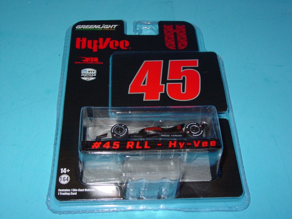 Hy-Vee #45 IndyCar Black 1:64 Diecast Rahal Letterman Lanigan Racing | eBay