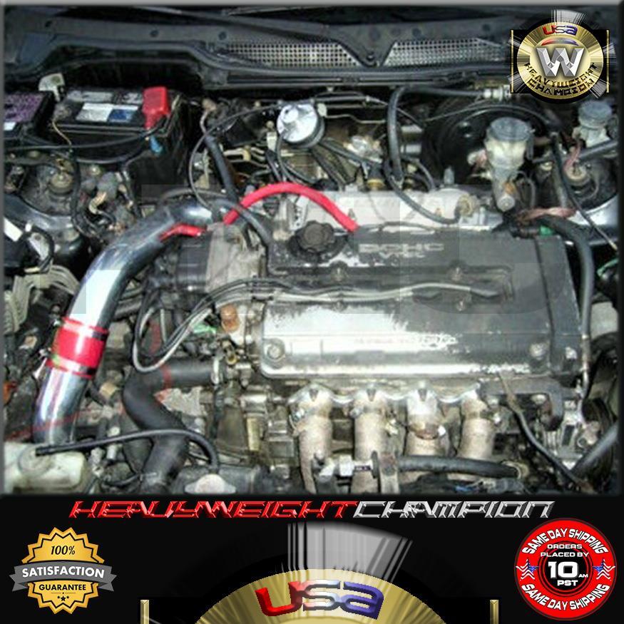 Cold Air Intake Induction Kit Red for 1994-2001 Acura Integra GSR B18C DC2 1.8L
