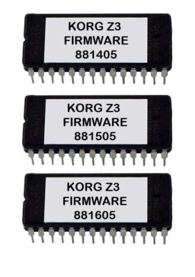 KORG Z3 FIRMWARE OS EPROM GITARRE SYNTHESIZER Z-3