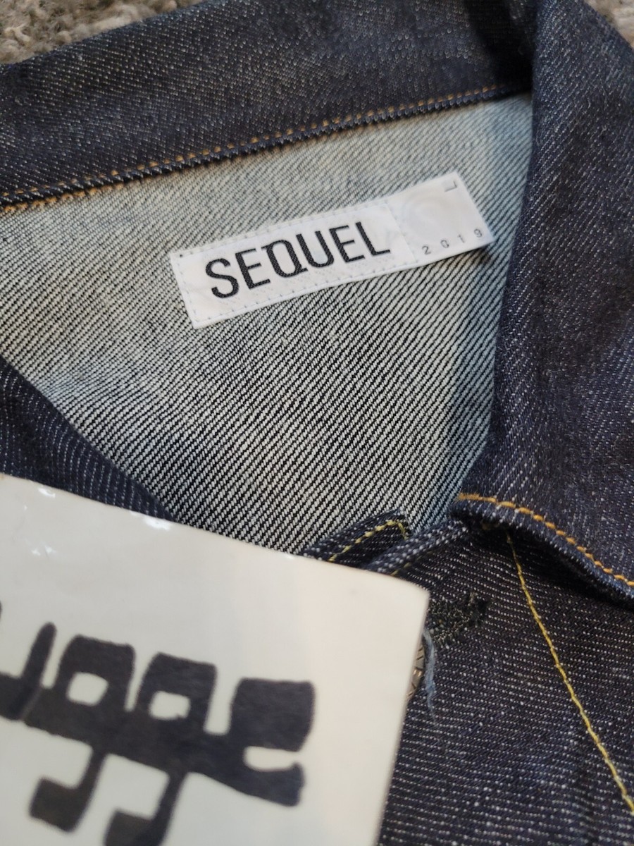 SEQUEL x FRAGMENT DESIGN TYPE 1 SELVEDGE DENIM JEAN JACKET SEQUEL x FRAGMENT DESIGN TYPE 1 SELVEDGE DENIM JEAN JACKET