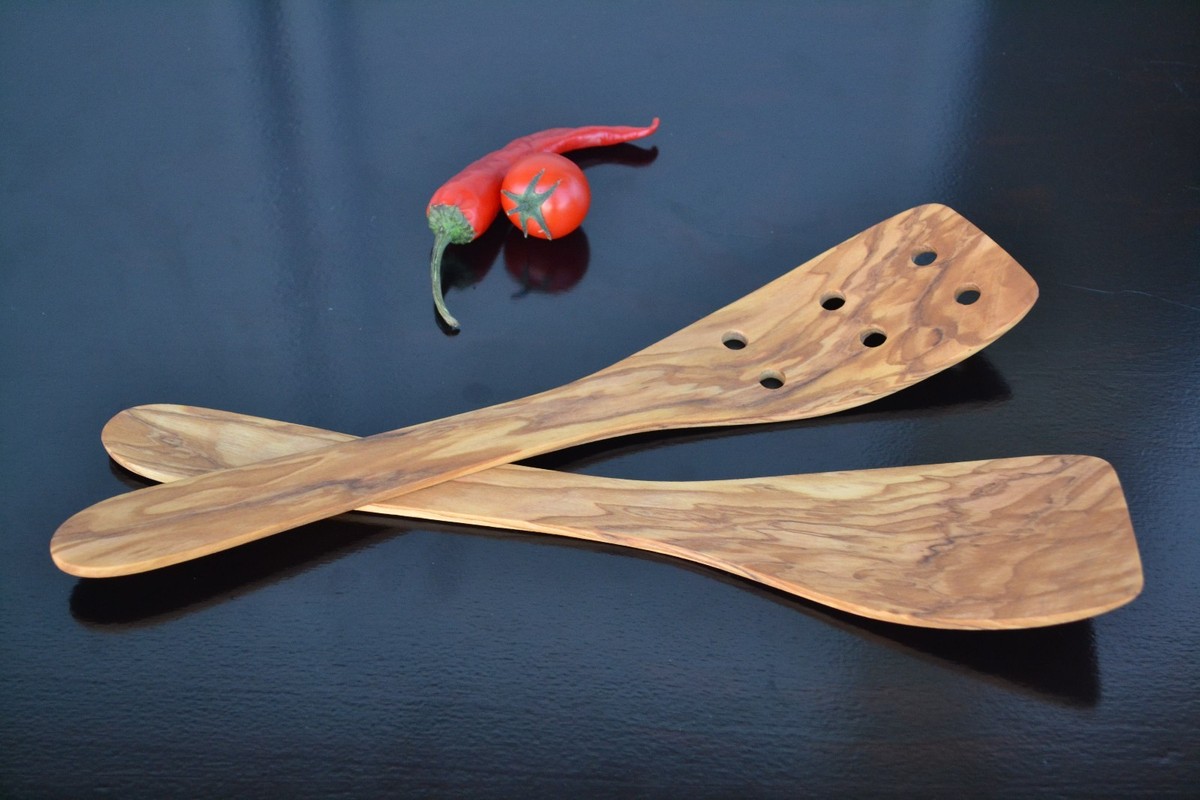 Complementi E Accessori Cucina In Legno Di Ulivo - Foto 8