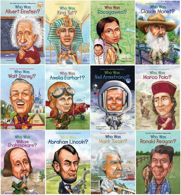 [NEW] Who Was? Children’s Biography Series Set of 12 books by Roberta