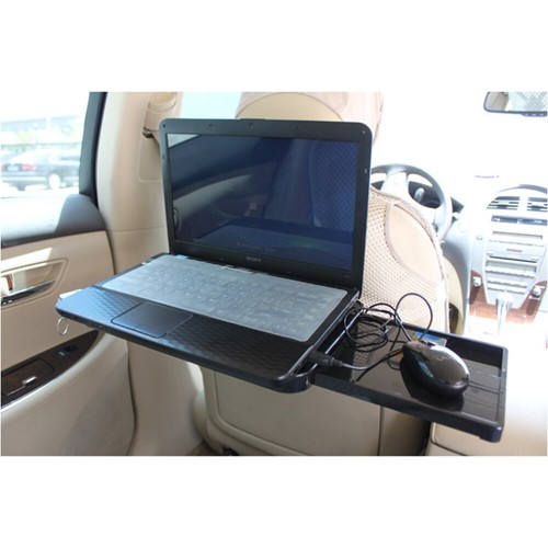 Portable Vehicle Multipurpose Seat Tray Car Desk Tray Folding Convenience Food - Photo 9/12