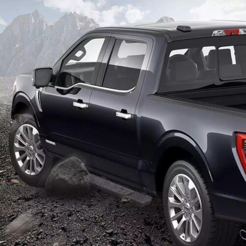 Aluminum Running Boards 2009-2018 Dodge Ram 1500 Crew Cab 2010-2024 Ram 2500 350 - Picture 6 of 9