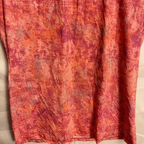 RBX PERFORMANCE WOMAN'S PINK MULTI COLORED STRIPED TOP MEDIUM - Picture 4 of 4