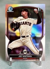 Joe Whitman 2023 Bowman Draft Chrome 1st #BDC-98 Refactor San Francisco Giants