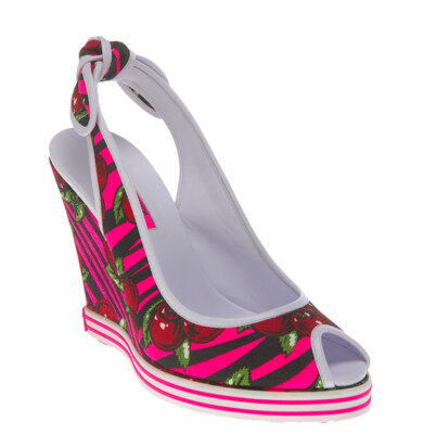 betsey johnson cherry shoes
