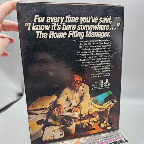 Home Filing Manager & Timewise Atari - Picture 4 of 7