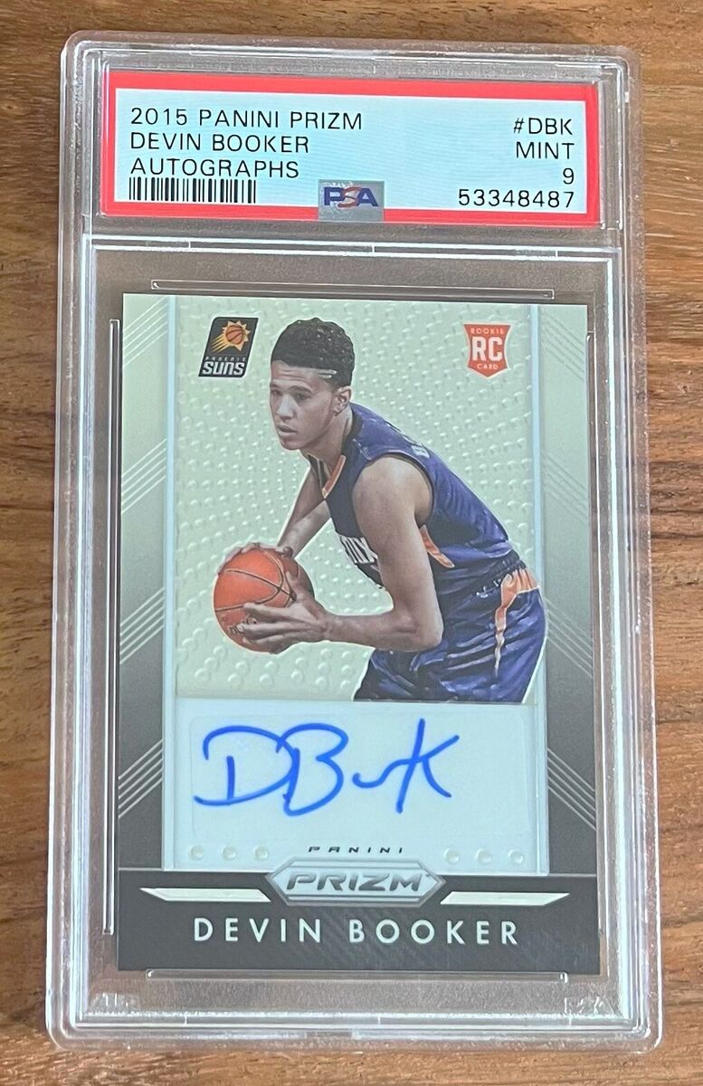 2015 Panini Prizm Devin Booker RC Rookie Autographs Auto 2015 Panini Prizm Devin Booker RC Rookie Autographs Auto