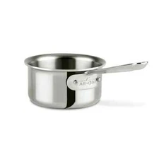 All-clad D3 Stainless Steel 1 qt Open Sauce Pan