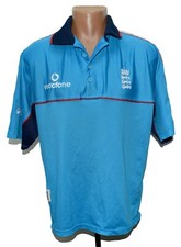 ENGLAND NATIONAL TEAM 1998/2000 CRICKET SHIRT JERSEY ASICS SIZE L ADULT