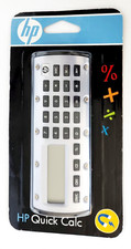 HP Quick Calc Quickcalc Magnetic Back Pocket Travel Calculator New Sealed
