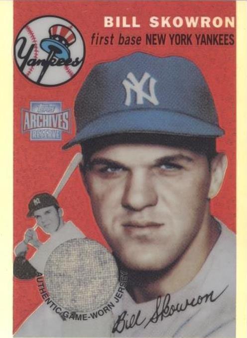 2001 Topps Archives Reserve - Bill Skowron #ARR9 - 1 of 1
