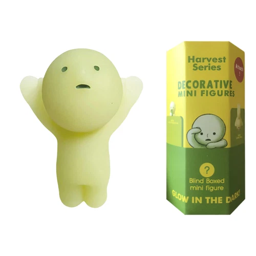 Cute Smiski Hippers Glow in the Dark Decorative Mini Figure Toy Blind Box 1pc - Picture 7 of 18