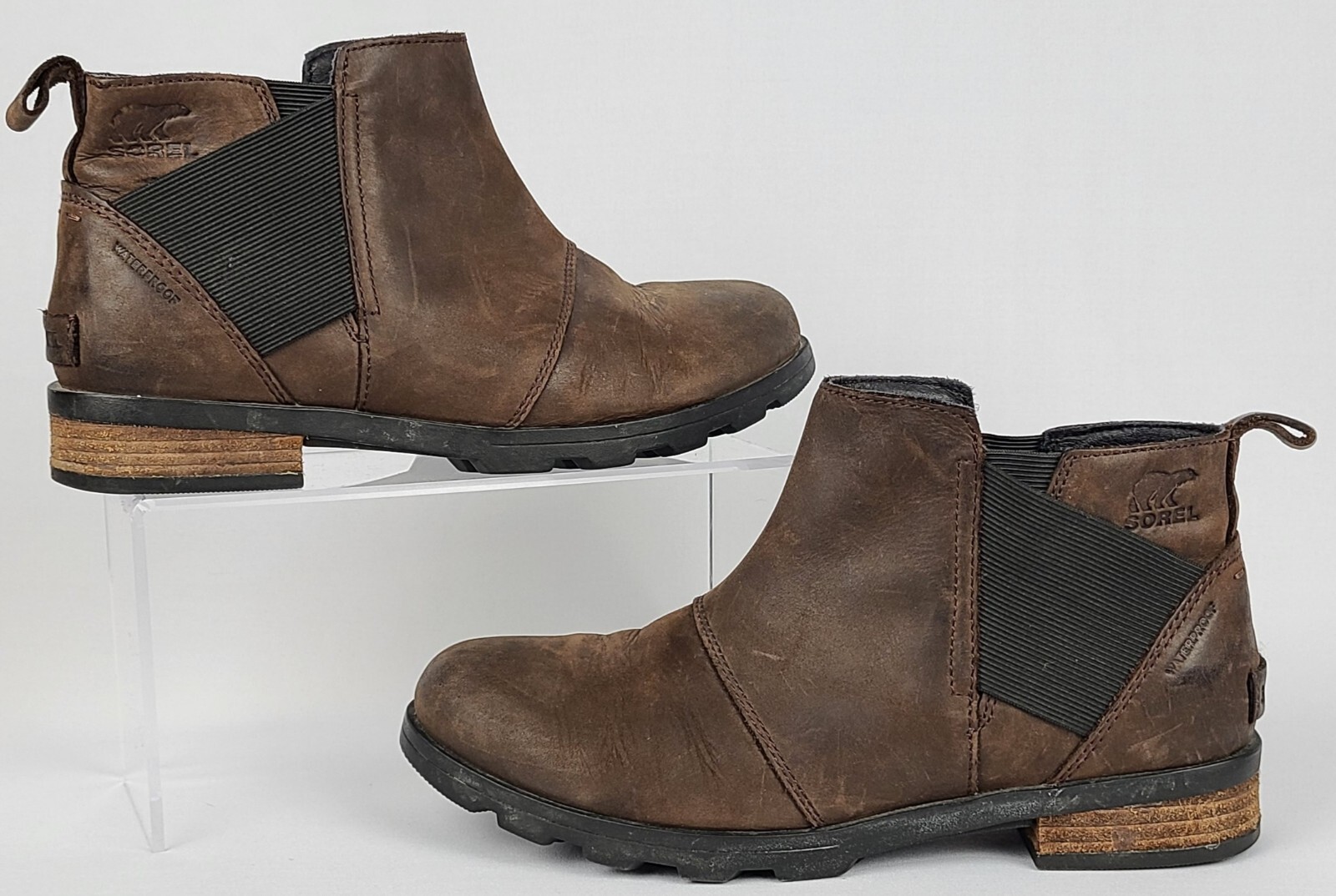 SOREL Emelie Chelsea Boots Brown 