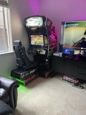 Fast & Furious Sit Down Arcade Driving Video Game Machine 24" LCD Paul Walker F1