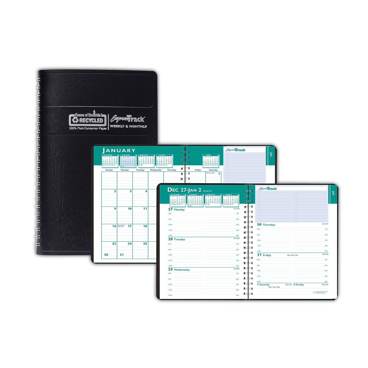 2024 Weekly and Monthly Planner Calendar, Express Track, 5 x 8 Inches, Januar...