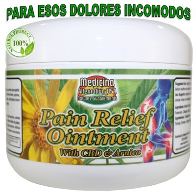 POMADA PARA DOLOR DE ESPALDA, RODILLA ETC. 100% NATURAL