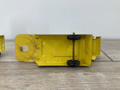 Wyandotte Trucking Car Vehicle Hauler Trailer Semi Truck Metal Tin Litho Toy 482 - Picture 7 of 14